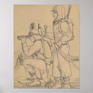 Zur Patrouille Poster