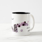 Zur Perle oder nicht bördeln Zweifarbige Tasse (VorderseiteRechts)