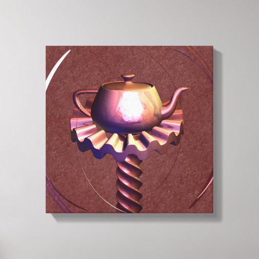 Zur Reflektion Leinwanddruck (Vorderseite)