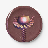 Zur Reflektion Pappteller (Vorderseite)