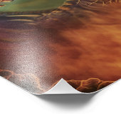 zur Rettung! Fantasy Foto drucken (Ecke)