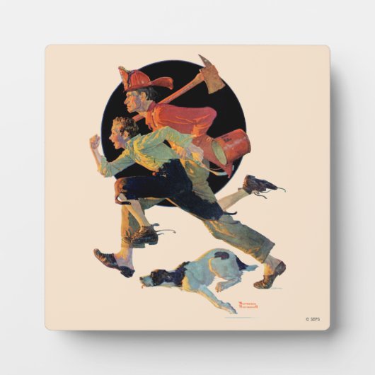 Zur Rettung Fotoplatte (Vorderseite)