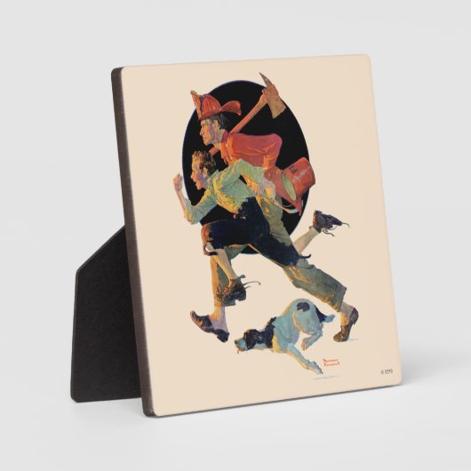 Zur Rettung Fotoplatte (Vorderseite)