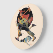 Zur Rettung Große Wanduhr (Winkel)