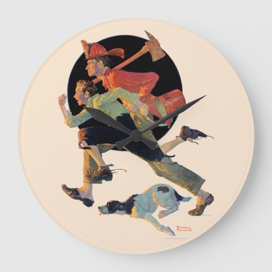 Zur Rettung Große Wanduhr (Vorderseite)