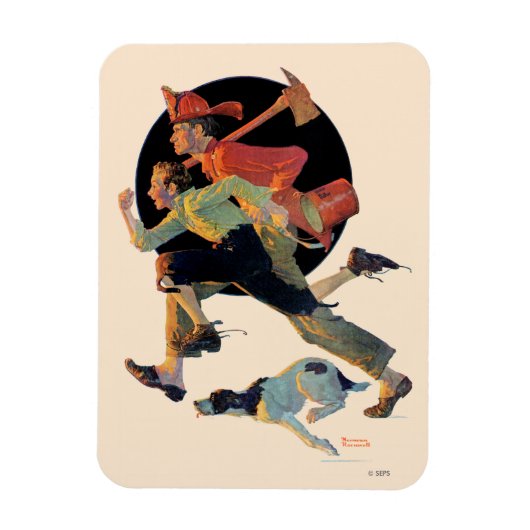 Zur Rettung Magnet (Vertikal)