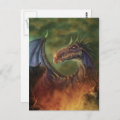 zur Rettung! Postkarte der Fantasie (Vorne/Hinten)