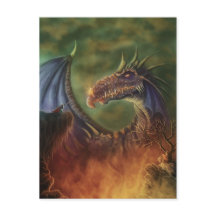 zur Rettung! Postkarte der Fantasie