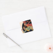 Zur Rettung Quadratischer Aufkleber (Umschlag)