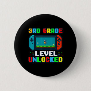 Zur Schule 3. Klasse freigeschaltet Gamer Kids B Button