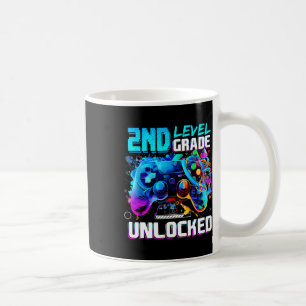 Zur Schule Ck 2. Klasse freigeschaltet Gamer Kinde Kaffeetasse
