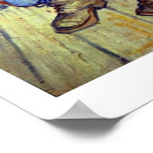 zur Schwelle der Ewigkeit von Vincent Van Gogh Poster (Ecke)