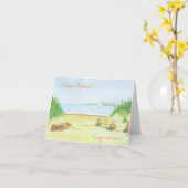 Zur Strandkarte Karte (Gelbe Blume)