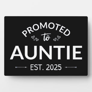 Zur Tante befördert Est. 2025 II Fotoplatte