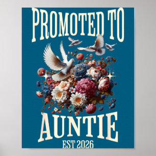 Zur Tante befördert est 2026 Schwangerschaft bekan Poster