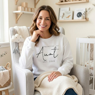 Zur Tante Befördert EST-Jahr-Schrift Sweatshirt