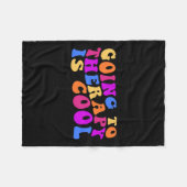 Zur Therapie ist Coole psychische Gesundheit Suizi Fleecedecke (Vorderseite (Horizontal))