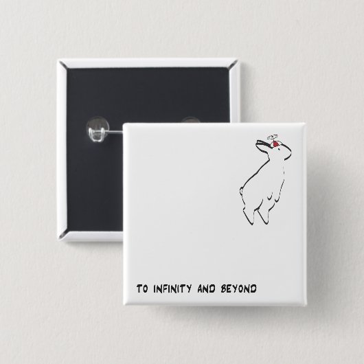 ZUR UNENDLICHKEIT BUTTON (Vorne & Hinten)