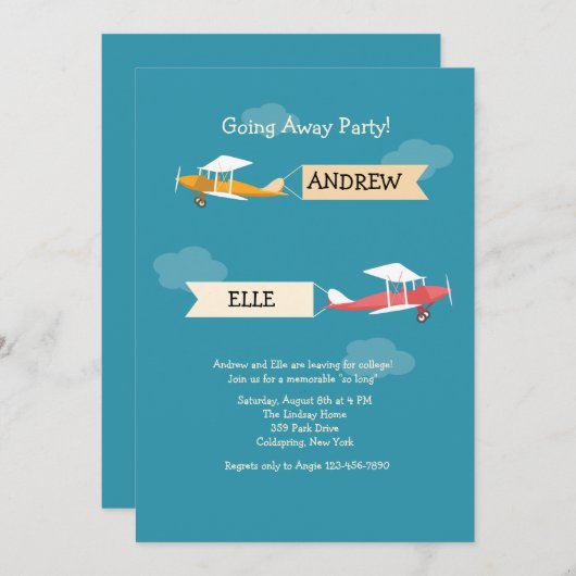 Zur Uni Einladung (Vorne/Hinten)