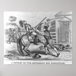 Zur Verteidigung des Hauses Print Poster