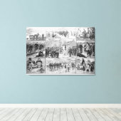 zur Zwangsräumung in Irland Leinwanddruck (Insitu (Holzboden))