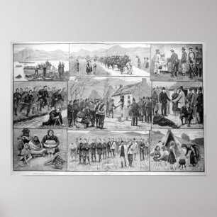 zur Zwangsräumung in Irland Poster