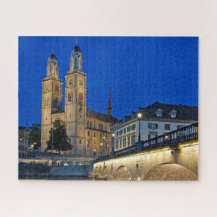 Zürcher Kathedrale Jigsaw Puzzle