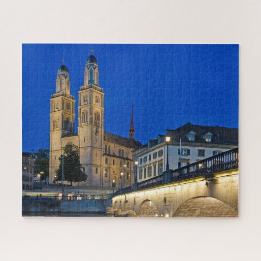 Zürcher Kathedrale Jigsaw Puzzle (Horizontal)