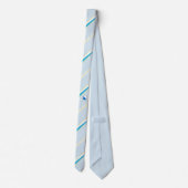 Zürcher Streifenflagge Krawatte (Rückseite)