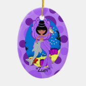 Zuri Lila Merfaery Ornament (Vorne)