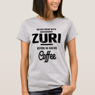 Zuri Personalisiert Name Birthday Gift T-Shirt