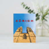 Zürich 001C Postkarte (Stehend Vorderseite)
