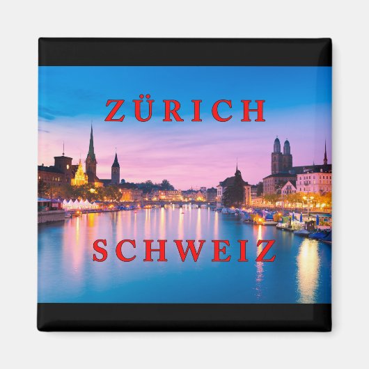 Zürich 003E Magnet (Vorne)