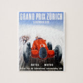 Zürich 1939 Grandprix, der Plakat läuft Puzzle (Vertikal)