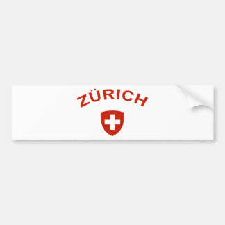 Zürich Autoaufkleber