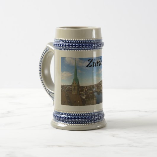 Zürich Bierglas (Vorderseite Links)