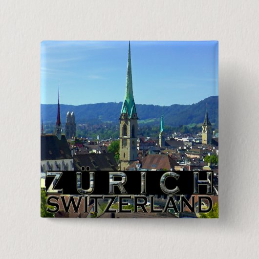 Zürich Button (Vorderseite)
