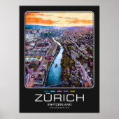 Zürich City Poster (Vorne)