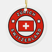 Zürich die Schweiz Keramik Ornament (Vorne)