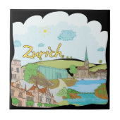 Zürich Fliese (Vorderseite)