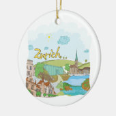 Zürich Keramik Ornament (Links)