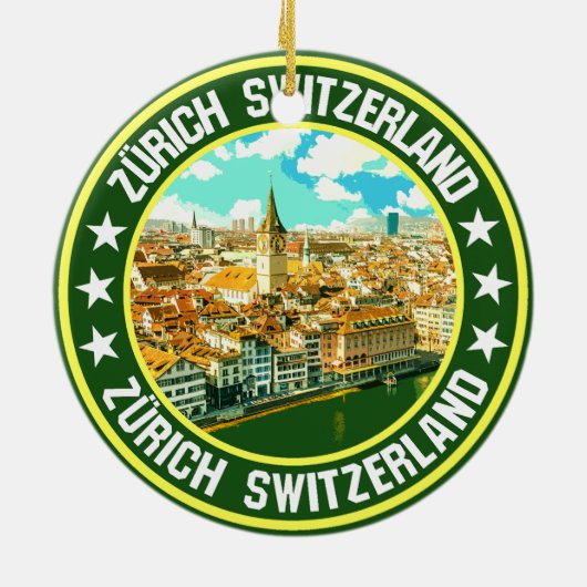 Zürich Keramik Ornament (Hinten)