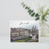 zurich limmat postkarte (Stehend Vorderseite)