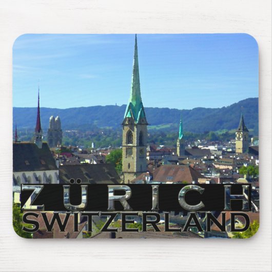 Zürich Mousepad (Vorne)