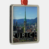 Zürich Ornament Aus Metall (Rechts)