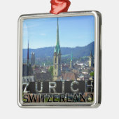 Zürich Ornament Aus Metall (Links)