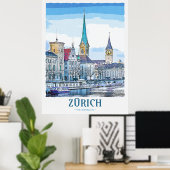 Zurich Poster (Heimbüro)