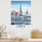 Zurich Poster (Küche)