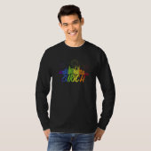 Zurich Pride Skyline Pride Parade Zurich T-Shirt (Vorne ganz)