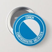 Zürich-RundEmblem Button (Vorne & Hinten)